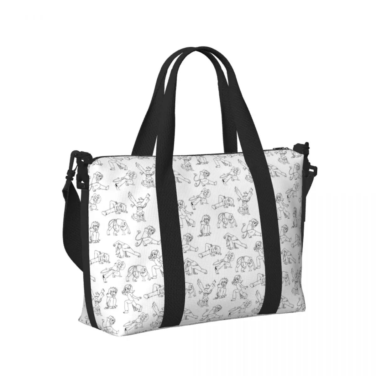 Custom Capoeira Movements Beach Travel Bag Large Capacity Tote Bags for Gym Yoga Women Shopping Duffle Shoulder Bag
Custom Capoeira Movements Beach Travel Bag Large Capacity Tote Bags for Gym Yoga Women Shopping Duffle Shoulder Bag