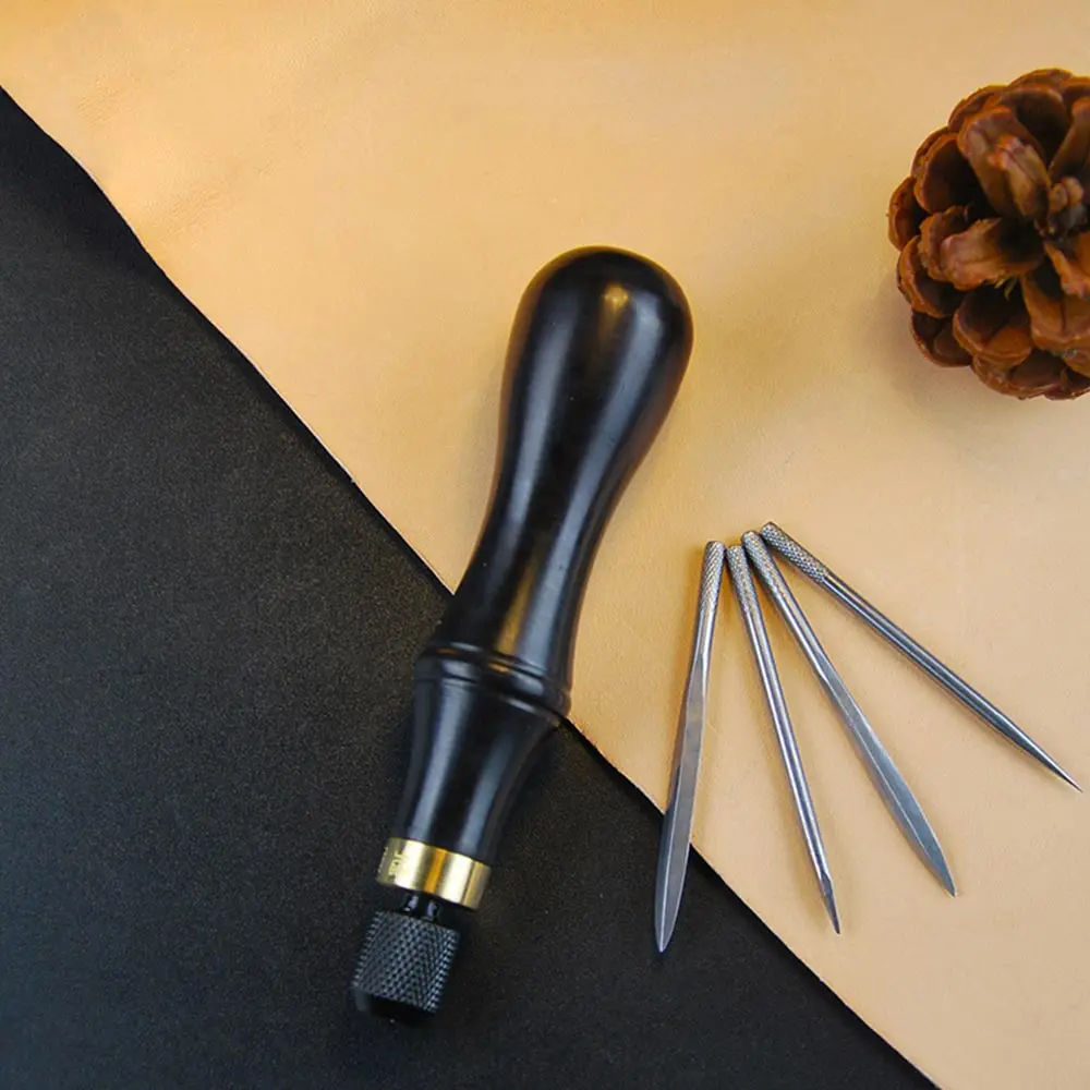 Кожаный ремесленный дырокол, набор швейных инструментов с 4 лезвиями, кожаное ремесло, сделай сам, деревянное алмазное шило
Кожаный ремесленный дырокол, набор швейных инструментов с 4 лезвиями, кожаное ремесло, сделай сам, деревянное алмазное шило