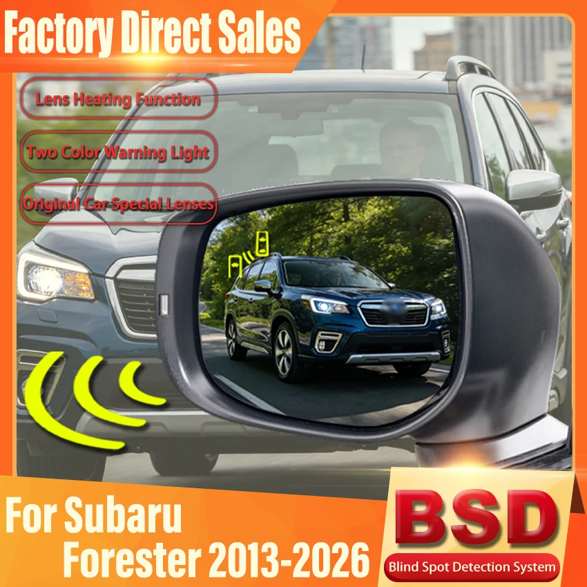 Car BSD BSM BSA Blind Area Spot Warning Drive Mirror Rear Radar Microwave Detection System For Subaru Forester 2013-2026
Car BSD BSM BSA Blind Area Spot Warning Drive Mirror Rear Radar Microwave Detection System For Subaru Forester 2013-2026
