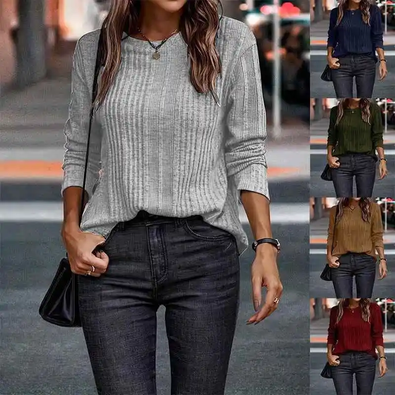 Women's Warm Long Sleeve Shirt Sweet Style Color Patchwork Winter Fashion Ladies' T-shirt Other Fabric Regular Sleeve
Women's Warm Long Sleeve Shirt Sweet Style Color Patchwork Winter Fashion Ladies' T-shirt Other Fabric Regular Sleeve