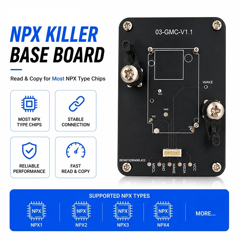 Super NXP Killer Tool Adapter Base For Chevrolet All NXP Smart Keys Clones
Super NXP Killer Tool Adapter Base For Chevrolet All NXP Smart Keys Clones