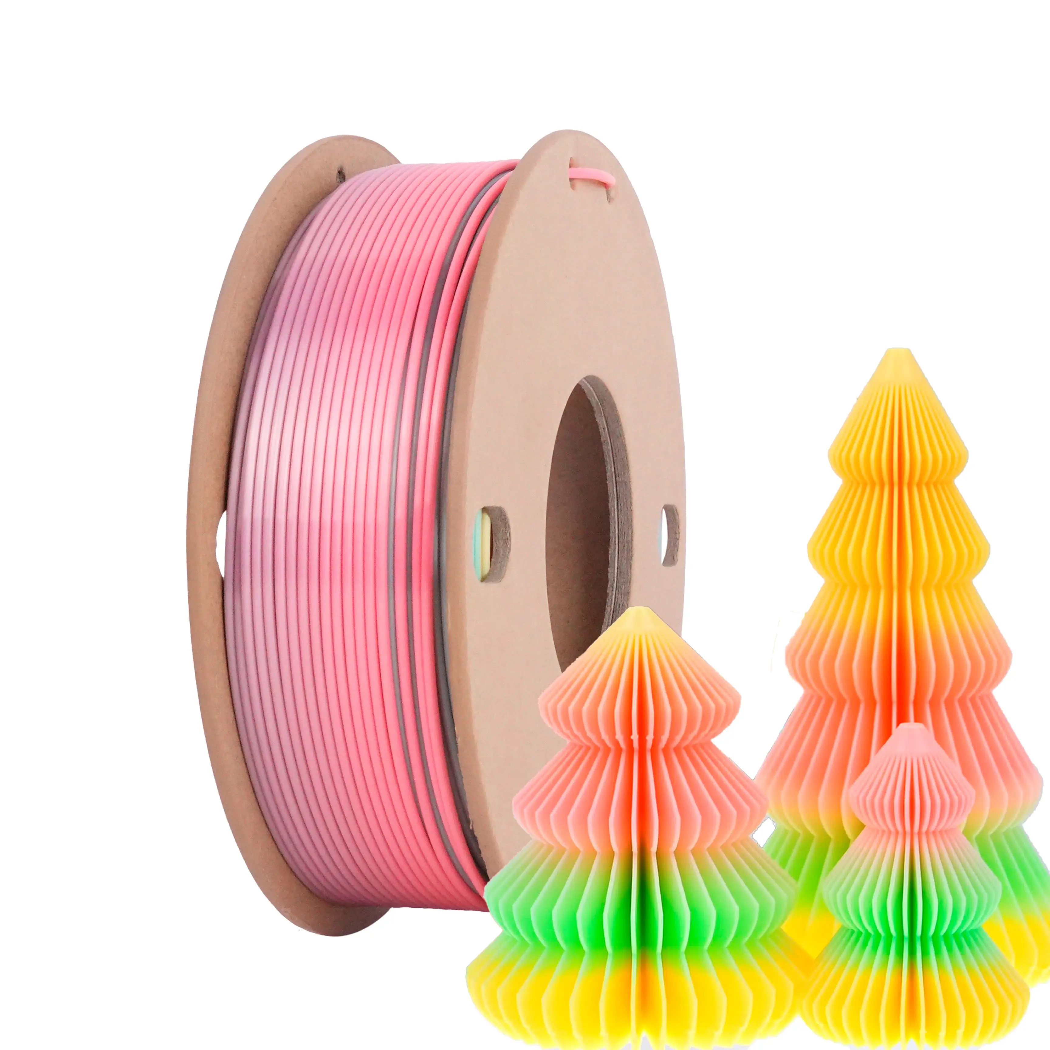 1.75mm Dreamy Gradient Rainbow PLA Filament 0.25KG, Multi Color Shift PLA+ 3D Printer Filament, High Precision Toughness 3D Prin
1.75mm Dreamy Gradient Rainbow PLA Filament 0.25KG, Multi Color Shift PLA+ 3D Printer Filament, High Precision Toughness 3D Prin