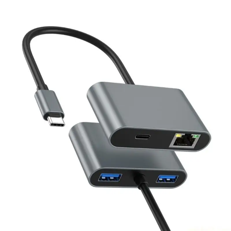 Алюминиевый корпус типа C к сетевому адаптеру Ethernet для улучшения возможностей подключения
Алюминиевый корпус типа C к сетевому адаптеру Ethernet для улучшения возможностей подключения