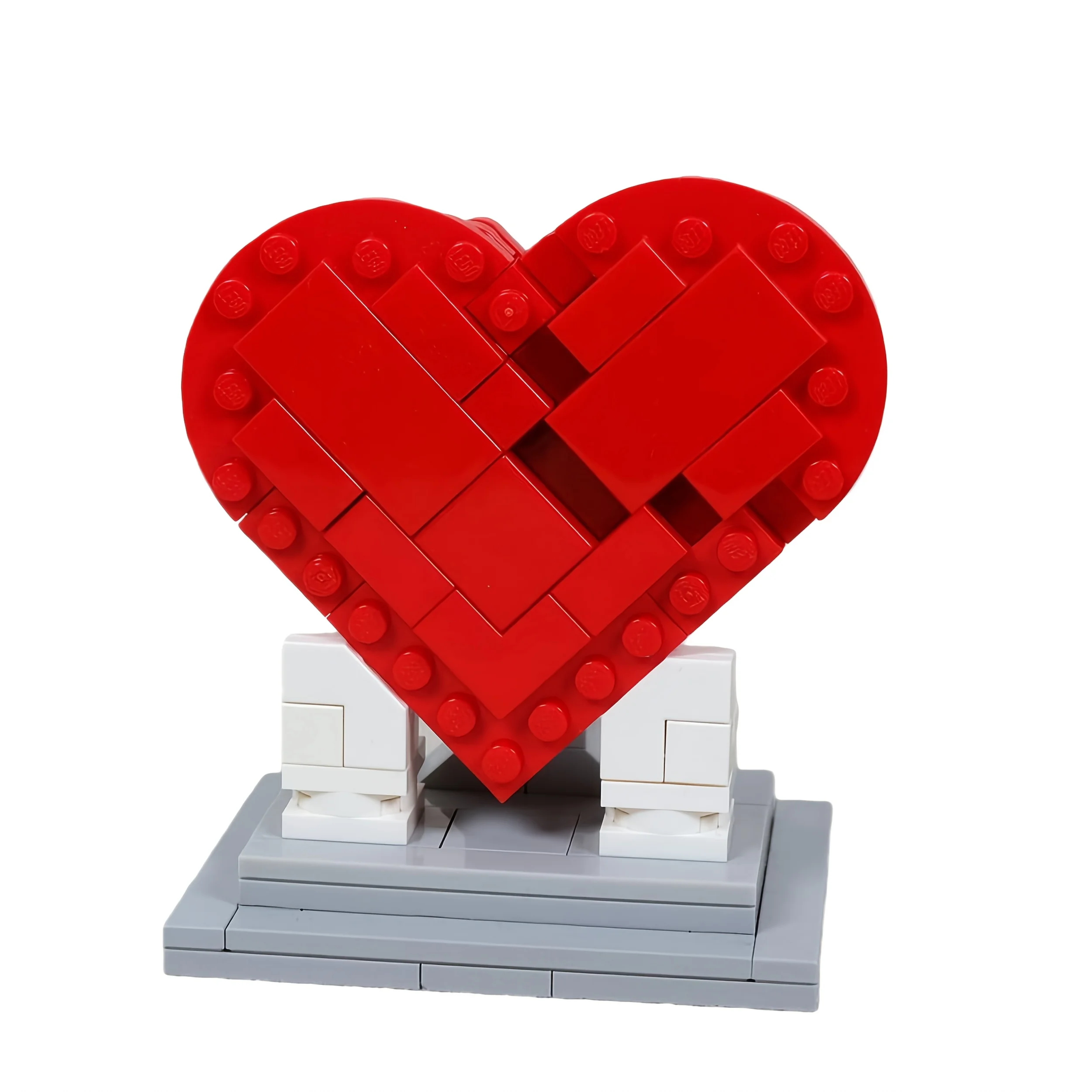 MOC Pulsating Heart Building Block Love Model Valentine's Day Love Building Block Model Exquisite Desktop Decoration Item
MOC Pulsating Heart Building Block Love Model Valentine's Day Love Building Block Model Exquisite Desktop Decoration Item