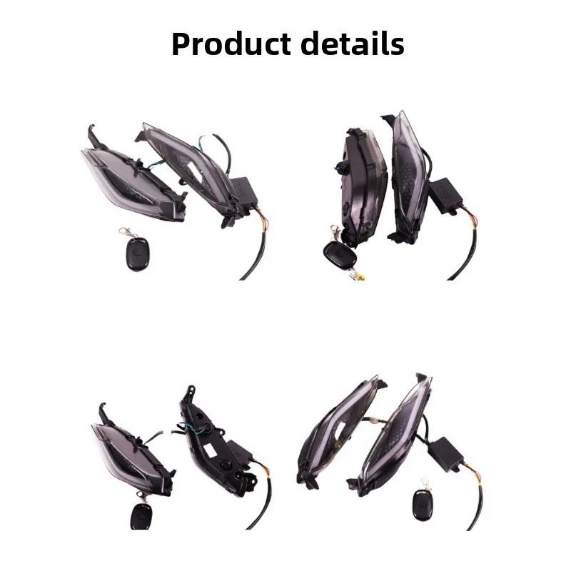 For Yamaha LC135 V4-V7 aftermarket remote-controlled daytime running lights, sequential indicators and dynamic lighting kit
For Yamaha LC135 V4-V7 aftermarket remote-controlled daytime running lights, sequential indicators and dynamic lighting kit
