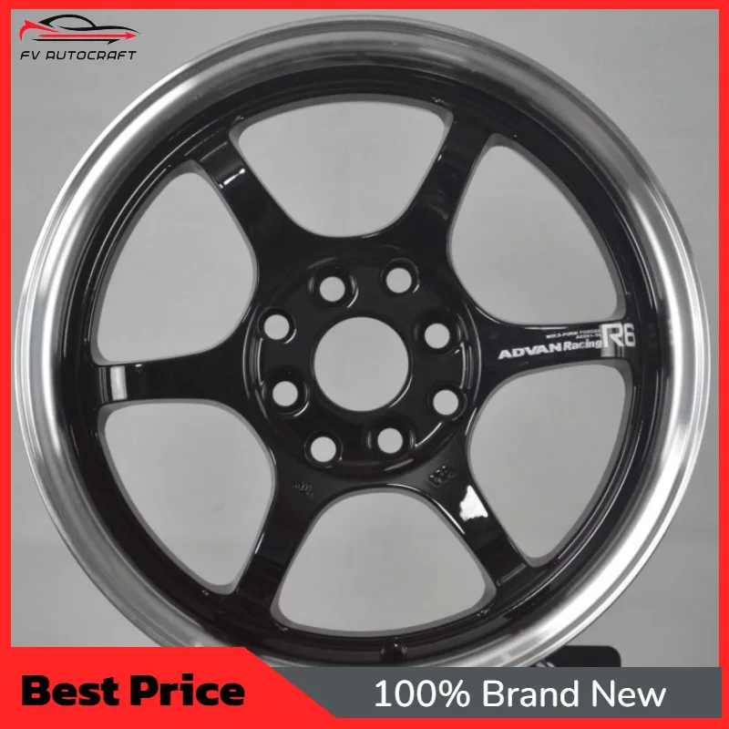 【2026】Factory Wholesale Gloss Black With Polished Lip 5-Spoke JDM Alloy Wheels 15 16 Inch 4x100 4x114.3 5x100 5x114.3 Tuner Rims
【2026】Factory Wholesale Gloss Black With Polished Lip 5-Spoke JDM Alloy Wheels 15 16 Inch 4x100 4x114.3 5x100 5x114.3 Tuner Rims