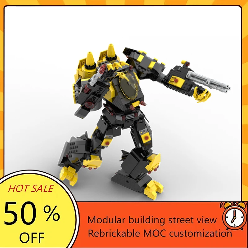 1027PCS Popular Space War Movie Model MOC Building Bricks Battle Mech Modular Technology Gift Holiday Assemble Children Toy Suit
1027PCS Popular Space War Movie Model MOC Building Bricks Battle Mech Modular Technology Gift Holiday Assemble Children Toy Suit