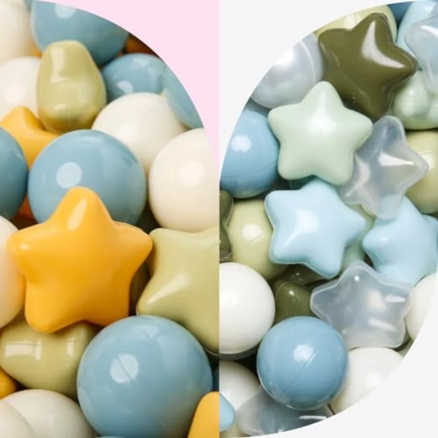 Ball Pit Balls 200 Star Balls- Crush Proof Plastic 's Toy Balls Macaron Ocean Balls for Birthday Party Games Poologs Cats Birth
Ball Pit Balls 200 Star Balls- Crush Proof Plastic 's Toy Balls Macaron Ocean Balls for Birthday Party Games Poologs Cats Birth