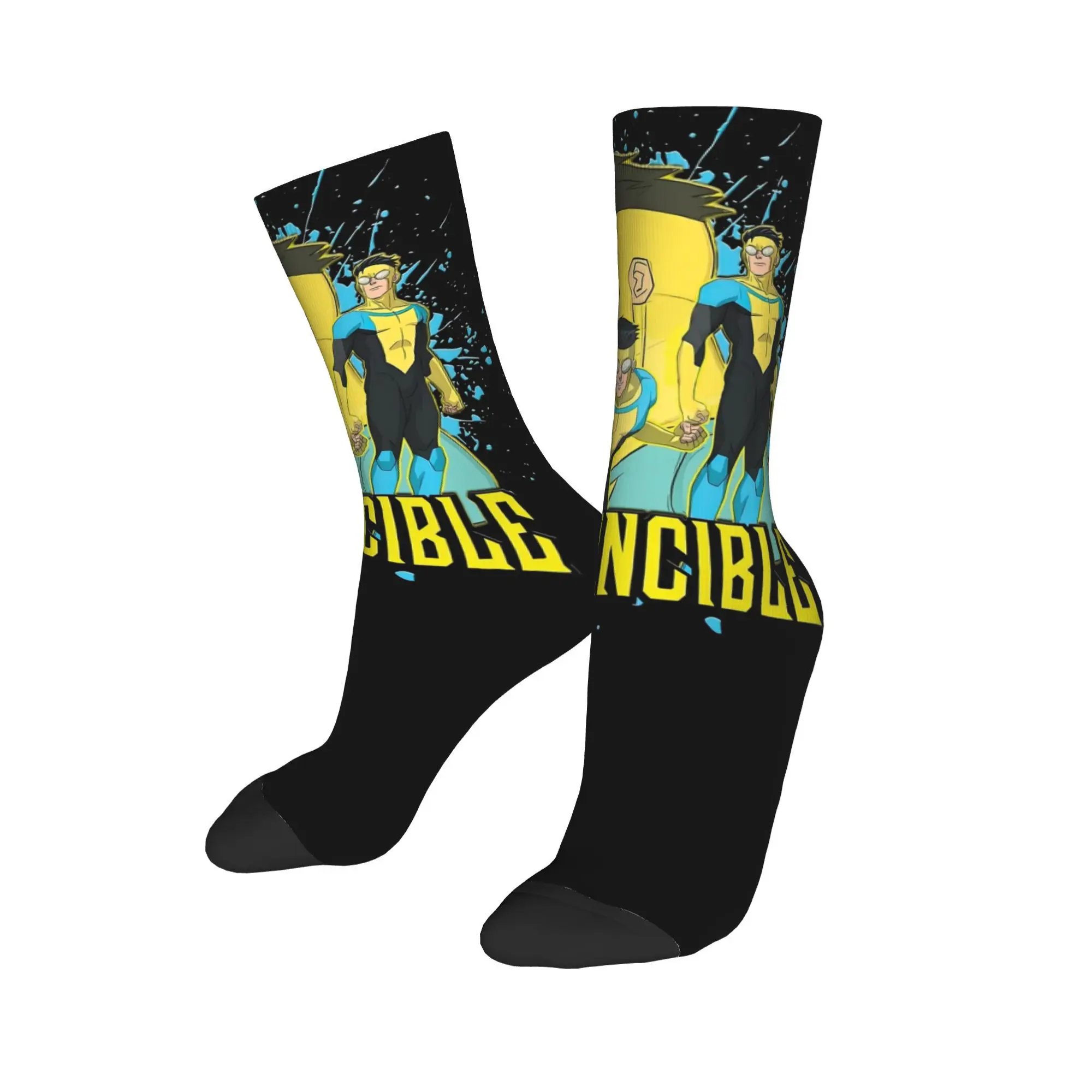 Баскетбольные носки Retro Invincible Mark Superhero, полиэстеровые носки для экипажа унисекс, впитывающие пот
Баскетбольные носки Retro Invincible Mark Superhero, полиэстеровые носки для экипажа унисекс, впитывающие пот