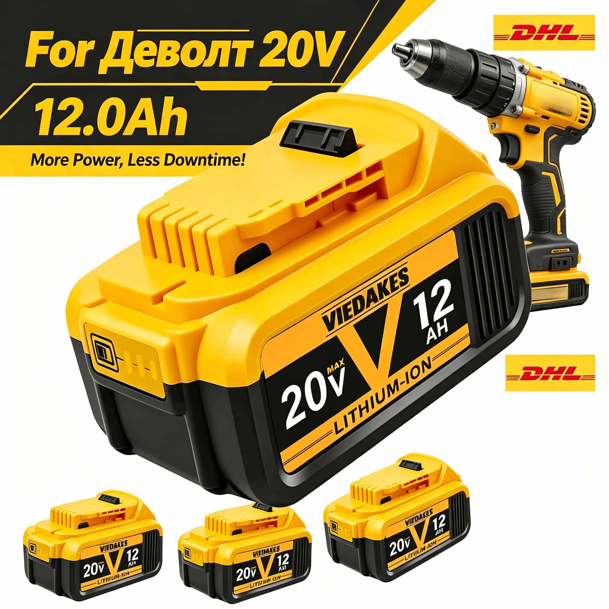 18V 20V Battery For Деволт DCB201 DCB240 DCB182G DCB184G Multifunction Drill Battery, Fast Shipping
18V 20V Battery For Деволт DCB201 DCB240 DCB182G DCB184G Multifunction Drill Battery, Fast Shipping
