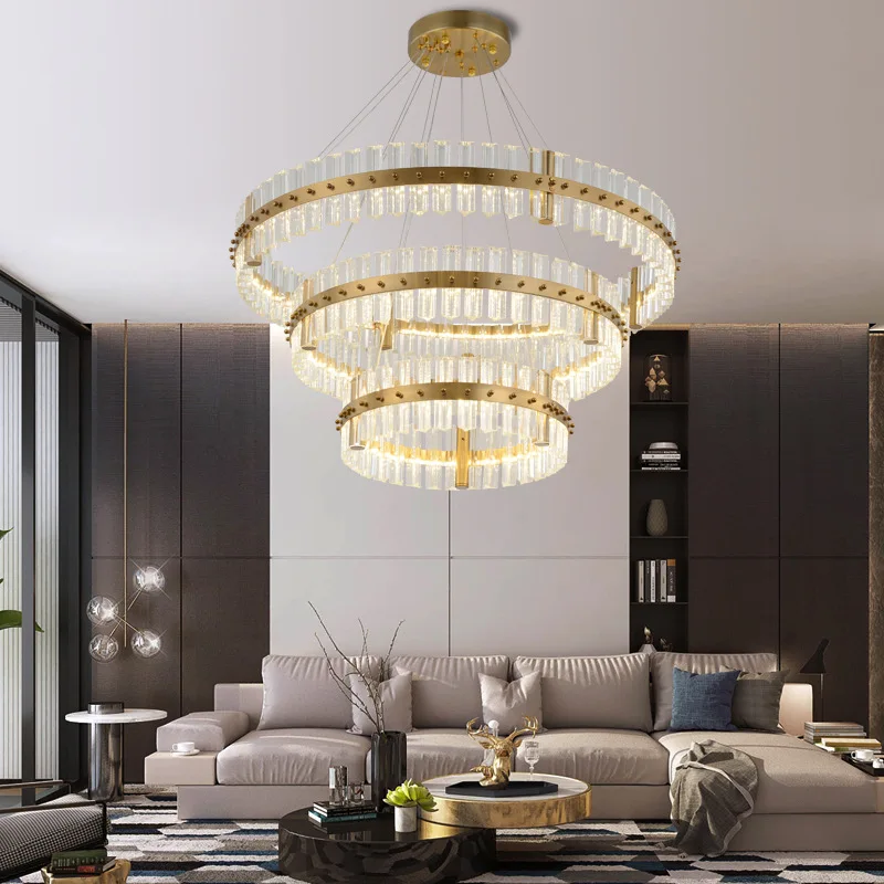Modern Crystal Round Chandelier Lighting K9 Luxury LED Pendant Lamp For Living Room Bedroom Kitchen Island Home Decor
Modern Crystal Round Chandelier Lighting K9 Luxury LED Pendant Lamp For Living Room Bedroom Kitchen Island Home Decor