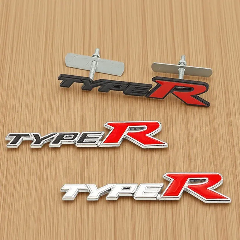 3d Metal Alloy Letters Type R Logo Car Front Grille Badge Emblem for Accord Civic Type R Auto Accessories
3d Metal Alloy Letters Type R Logo Car Front Grille Badge Emblem for Accord Civic Type R Auto Accessories