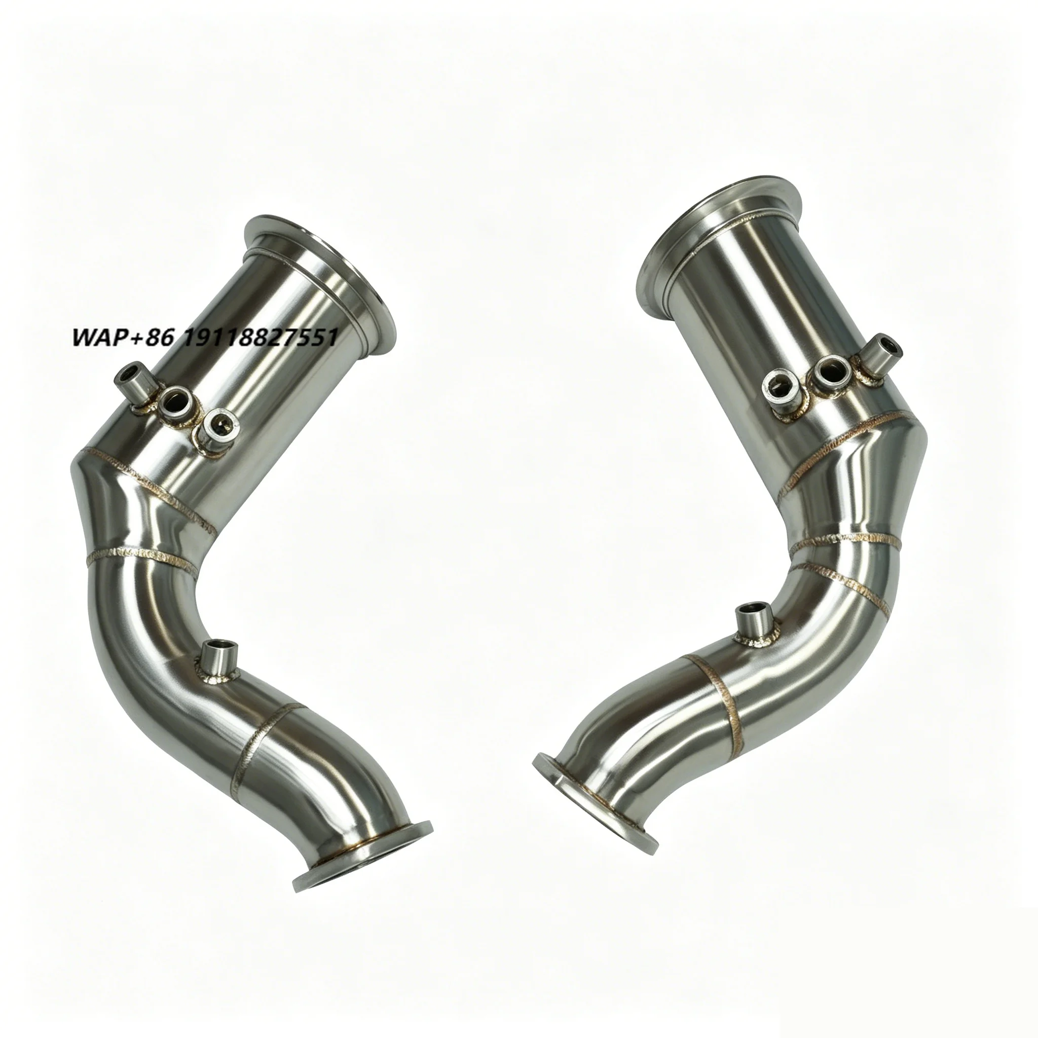 High Performance 2.0mm Thick Brushed Stainless Steel Exhaust Downpipe Racing Exhaust for RSQ8 4.0T 2019-2023
High Performance 2.0mm Thick Brushed Stainless Steel Exhaust Downpipe Racing Exhaust for RSQ8 4.0T 2019-2023