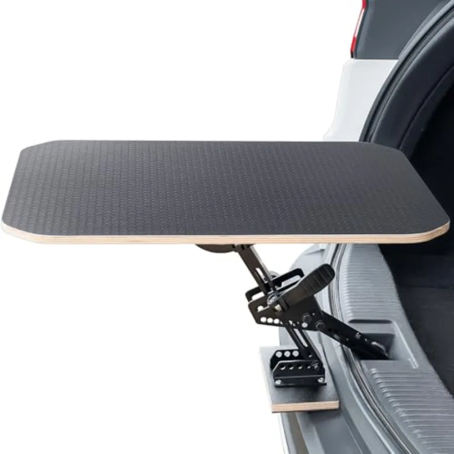 Tailgate Table for SUV Truck Van HeavyDuty Foldable Car Camping Table with Quick Clamp Mount Portable Aluminum Tailgate Platfor
Tailgate Table for SUV Truck Van HeavyDuty Foldable Car Camping Table with Quick Clamp Mount Portable Aluminum Tailgate Platfor