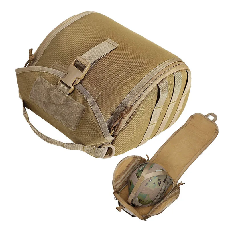 Tactical Helmet Bag Pack Multi-Purpose Molle Storage Carrying Pouch for Sports Hunting Shooting Combat Helmets
Tactical Helmet Bag Pack Multi-Purpose Molle Storage Carrying Pouch for Sports Hunting Shooting Combat Helmets