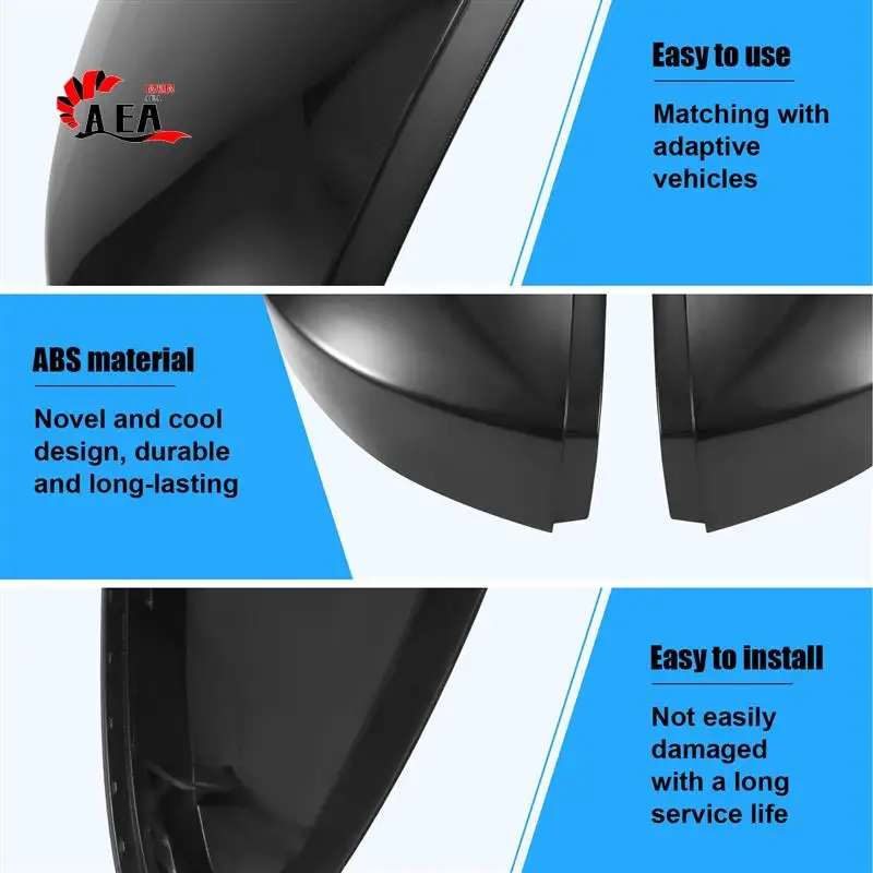 AEA0-Glossy Black Car Rearview Mirror Covers Side Wing Mirror Caps For Skoda Octavia Mk3 A7 5E 2014-2019 For T-ROC
AEA0-Glossy Black Car Rearview Mirror Covers Side Wing Mirror Caps For Skoda Octavia Mk3 A7 5E 2014-2019 For T-ROC