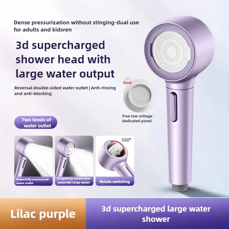 Насадка для тропического душа под давлением, мощная насадка для душа с расходом воды, высокопроизводительная насадка с антиблокировкой для ванной комнаты 
Насадка для тропического душа под давлением, мощная насадка для душа с расходом воды, высокопроизводительная насадка с антиблокировкой для ванной комнаты