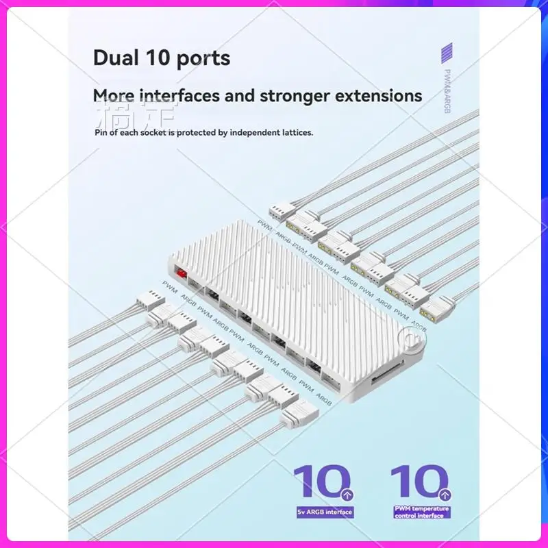 AP-ARGB/PWM-концентратор, два порта расширения, контроллер ARGB 2 в 1, адаптер-концентратор вентилятора для вентилятора корпуса A
AP-ARGB/PWM-концентратор, два порта расширения, контроллер ARGB 2 в 1, адаптер-концентратор вентилятора для вентилятора корпуса A