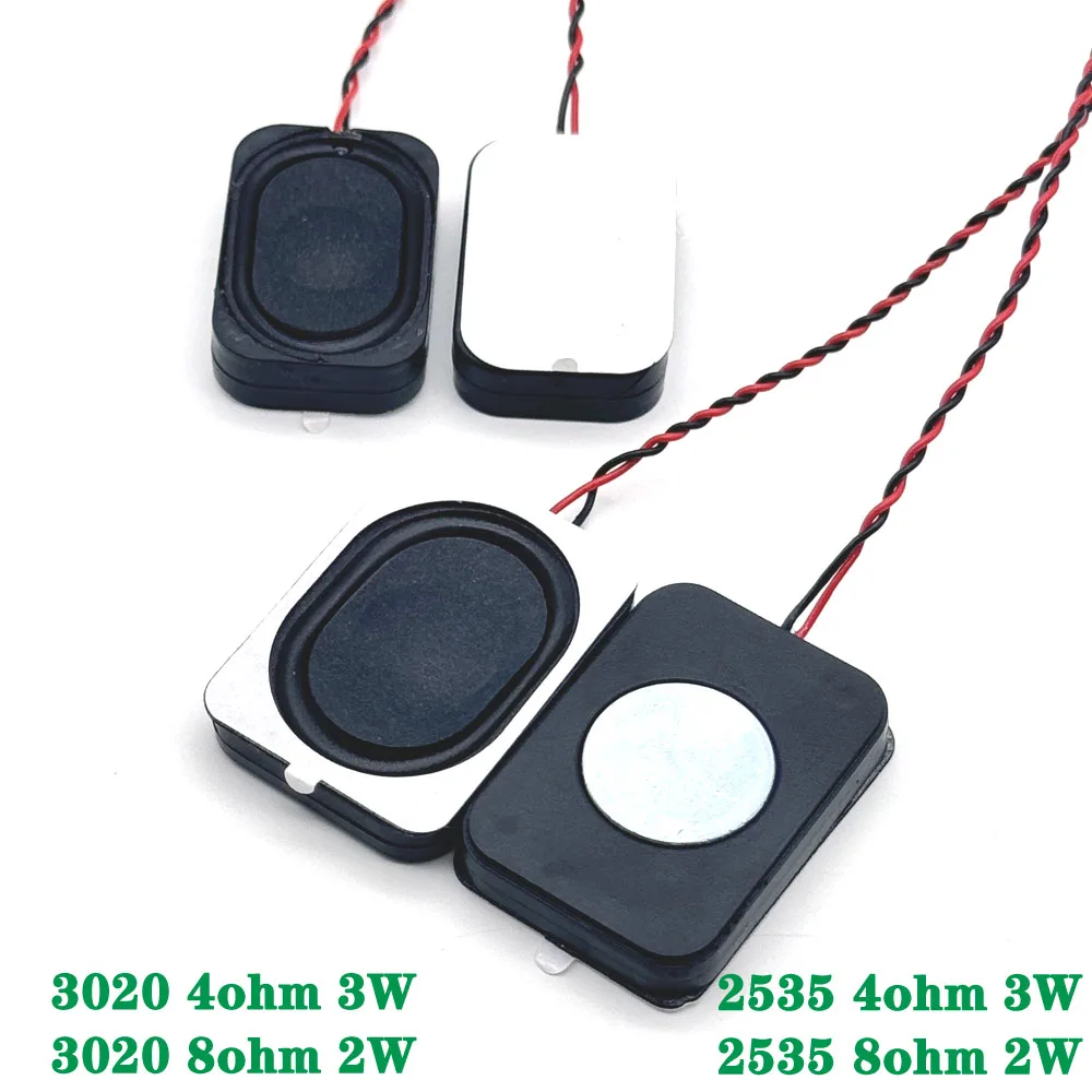 1pcs 4 ohm 3w 8 ohm 2W watt speaker square small cavity notebook computer 2535 2030 ultra-thin box speaker Thickness 6mm
1pcs 4 ohm 3w 8 ohm 2W watt speaker square small cavity notebook computer 2535 2030 ultra-thin box speaker Thickness 6mm