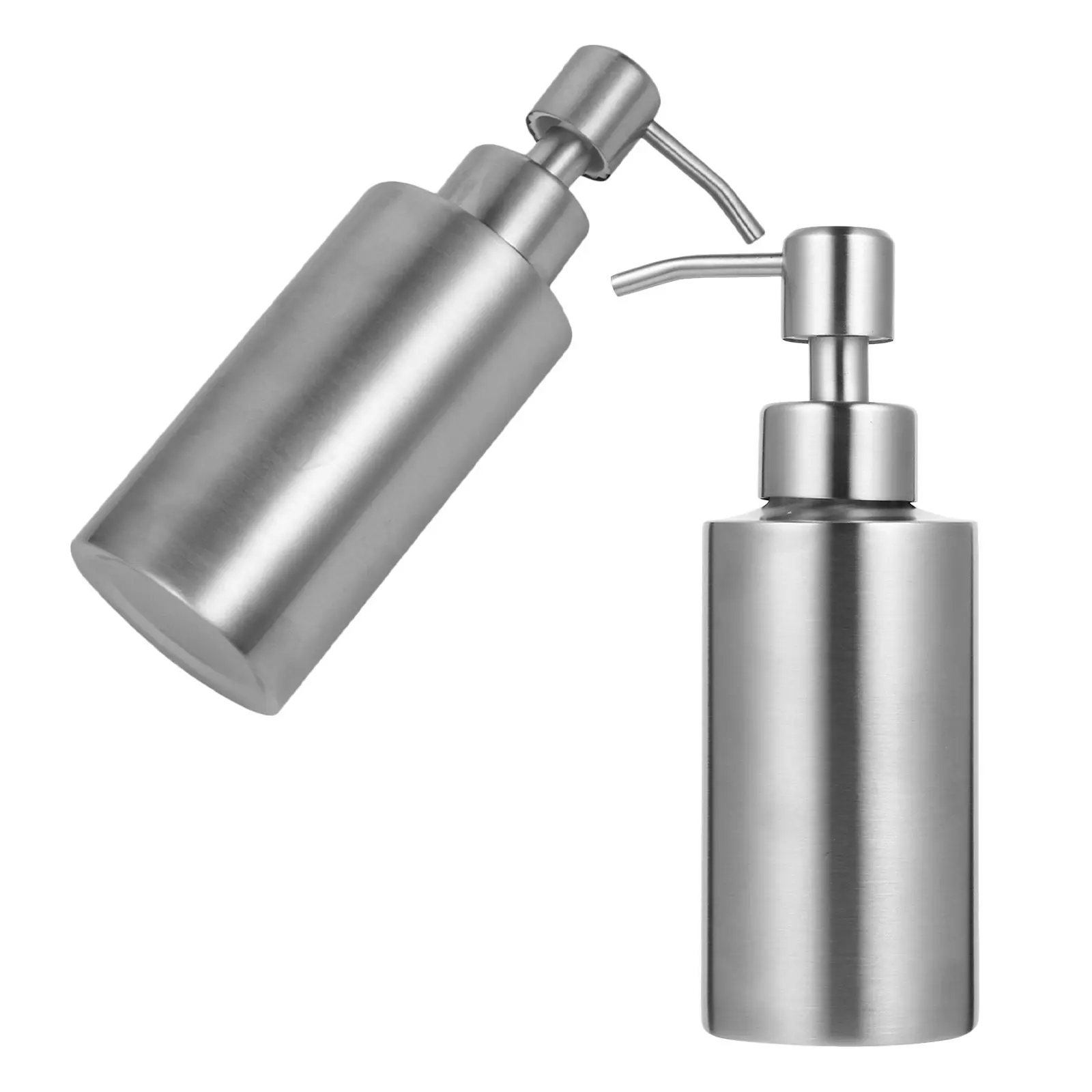 2Pcs Shower Dispenser Bottles Stainless Steel 250Ml Leakproof Lotion Refillable Pumps Portable Bathroom Liquid Containers
2Pcs Shower Dispenser Bottles Stainless Steel 250Ml Leakproof Lotion Refillable Pumps Portable Bathroom Liquid Containers