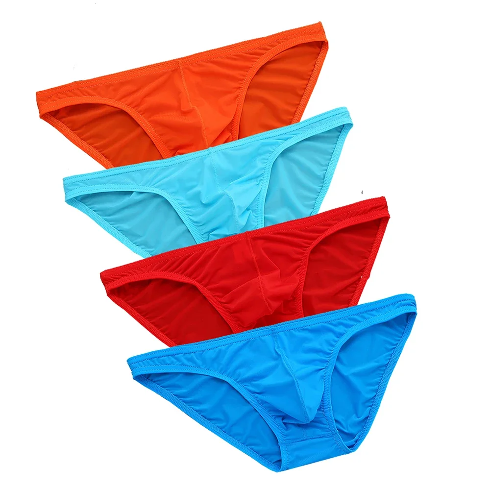 Men Pure Color Ice Silk Underwear Briefs Sexy Summer Breathable Low Waist Underpants Man Triangular Panties
Men Pure Color Ice Silk Underwear Briefs Sexy Summer Breathable Low Waist Underpants Man Triangular Panties
