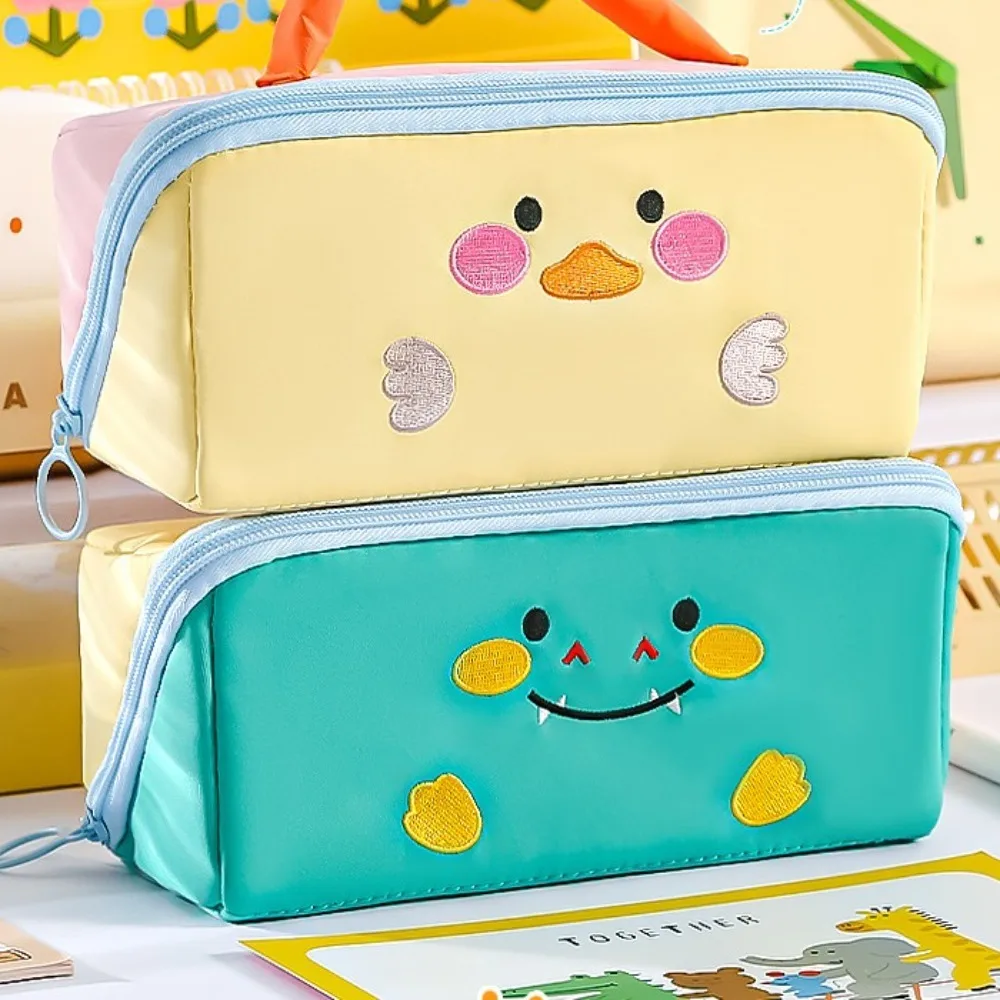 Large Capacity Cartoon Pencil Case Cosmetics Storage Duck Rabbit Dinosaur Stationery Storage Bag Handheld 6 Multi Layers
Large Capacity Cartoon Pencil Case Cosmetics Storage Duck Rabbit Dinosaur Stationery Storage Bag Handheld 6 Multi Layers