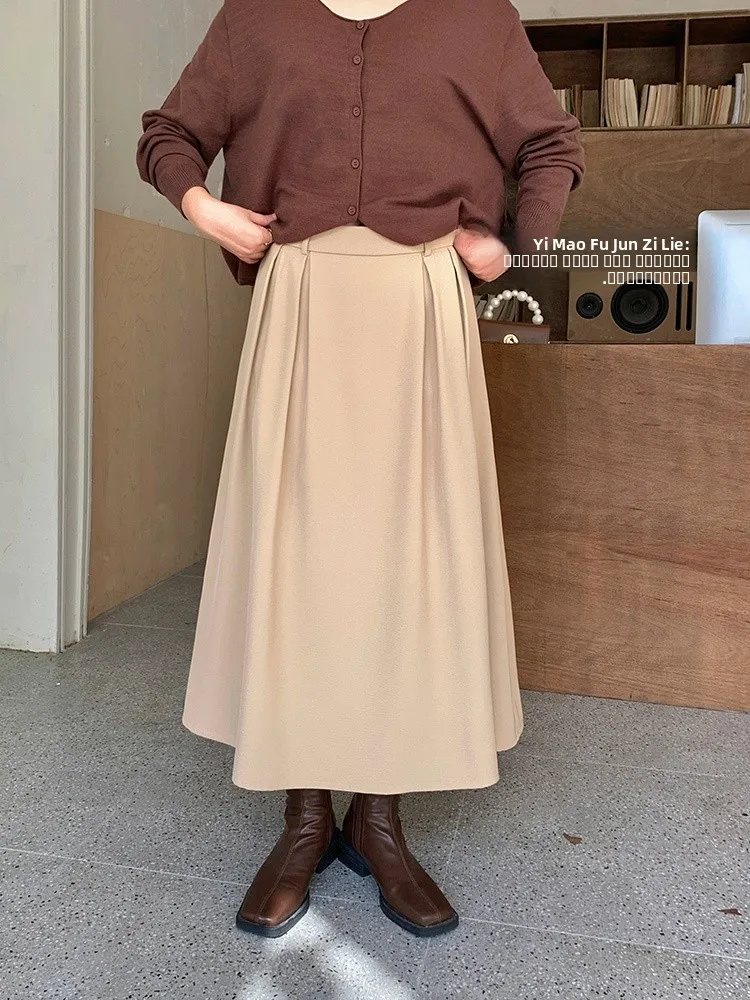 Юбка миди Lin Da Hui для женщин больших размеров, осенняя коллекция 2024, новинка, дизайнерская модель, для фигуры типа «груша»
Юбка миди Lin Da Hui для женщин больших размеров, осенняя коллекция 2024, новинка, дизайнерская модель, для фигуры типа «груша»