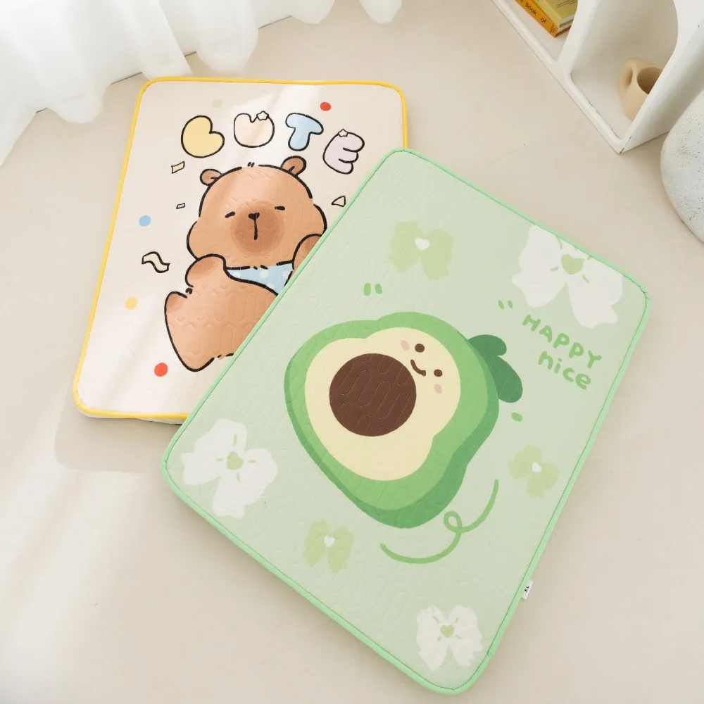 Pet Cushion Latex Pet Sleeping Mat Rectangle Cartoon Pattern Dog Cool Bed Soft Wear-resistant Dog Nest Mat Cat
Pet Cushion Latex Pet Sleeping Mat Rectangle Cartoon Pattern Dog Cool Bed Soft Wear-resistant Dog Nest Mat Cat