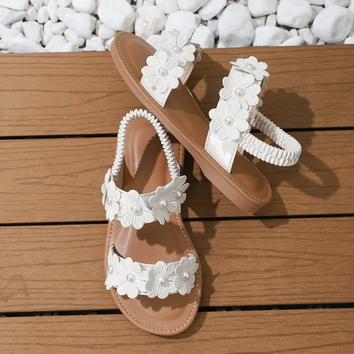 2025 Girl's Flower Sandals Non-Slip Soft Bottom Children's Beach Sandals Korean Style Fashion Princess Shoes Baby Sandals
2025 Girl's Flower Sandals Non-Slip Soft Bottom Children's Beach Sandals Korean Style Fashion Princess Shoes Baby Sandals