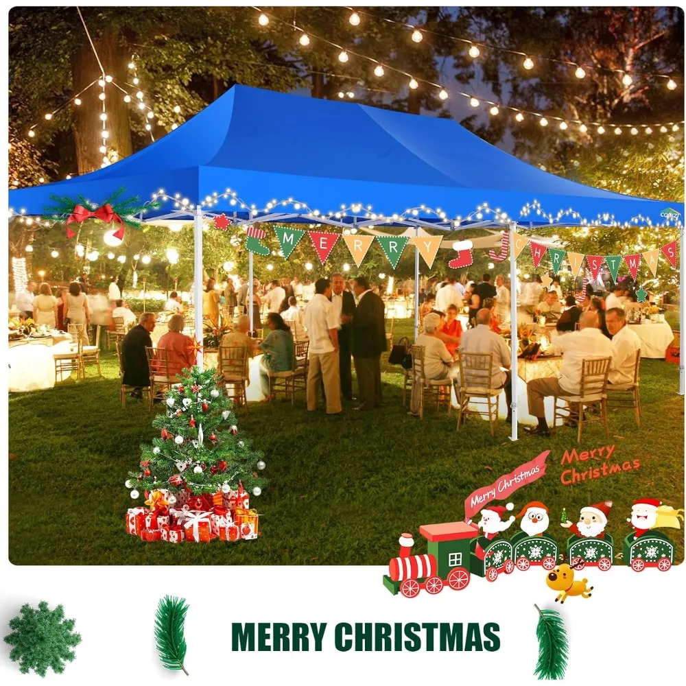 10x20 Canopy with Sidewalls, Heavy Duty Party Tent Pop up carpas para Fiestas, Tents for Parties, Wedding, Outdoor Easy Pop up
10x20 Canopy with Sidewalls, Heavy Duty Party Tent Pop up carpas para Fiestas, Tents for Parties, Wedding, Outdoor Easy Pop up