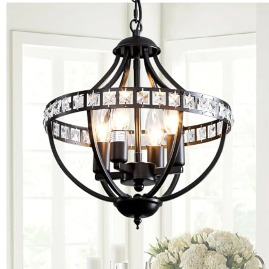 c Chandeliers Farmhouse Ceiling Chandelier Rustic Vintage Black Pendant Hanging Lighting for Dining Room Living Room Entryway K
c Chandeliers Farmhouse Ceiling Chandelier Rustic Vintage Black Pendant Hanging Lighting for Dining Room Living Room Entryway K