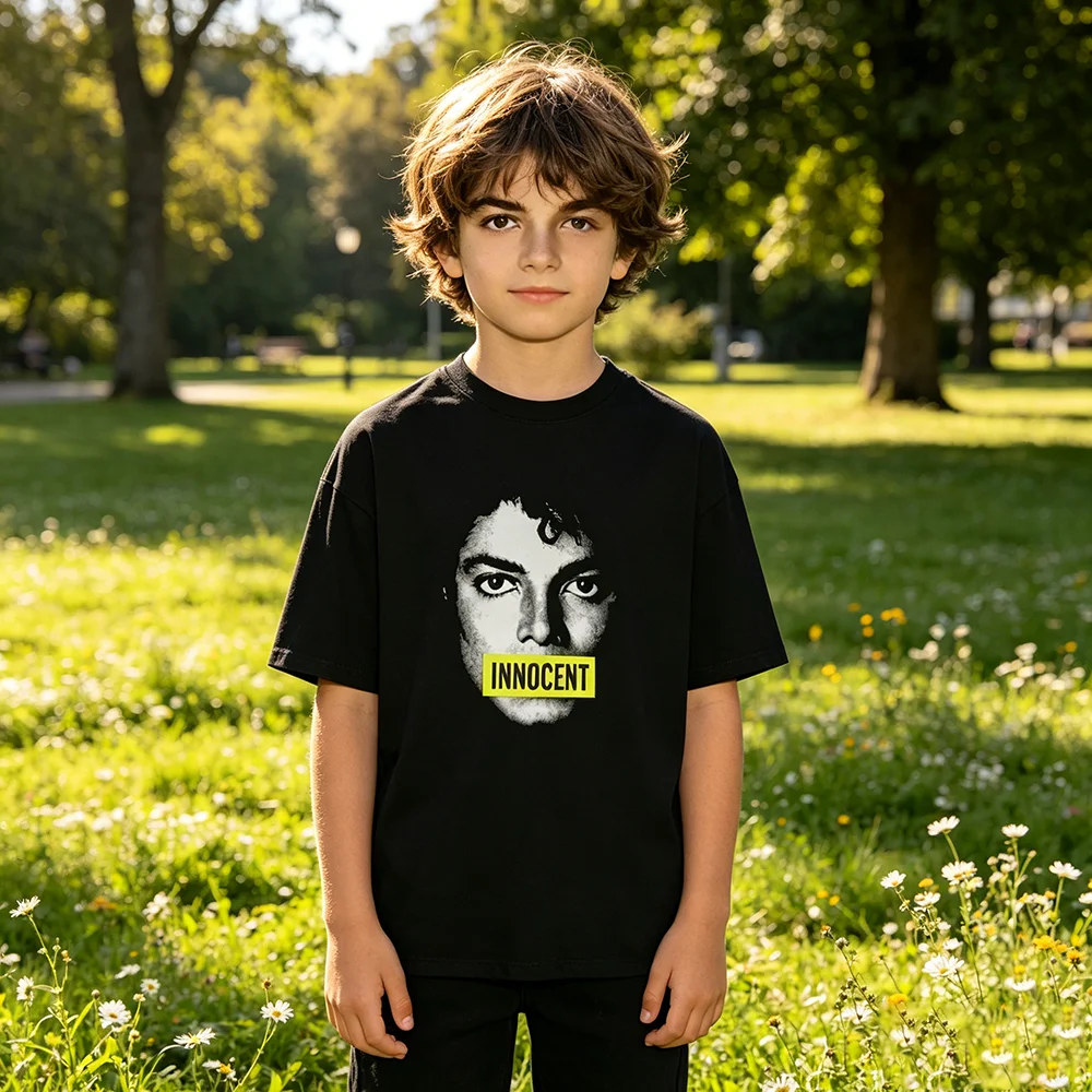 Kids T Shirt Multiple Sizes 3D Print Michael Jackson Innocent Portrait 100% Polyester Casual Streetwear Cool Tops for Boys Girls
Kids T Shirt Multiple Sizes 3D Print Michael Jackson Innocent Portrait 100% Polyester Casual Streetwear Cool Tops for Boys Girls