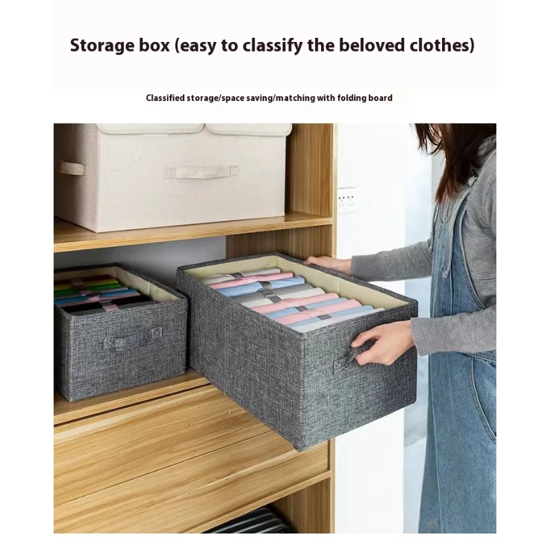 Cotton Linen Storage Box - Multi-Use Organizer for Clothes, Toys & Books | Wardrobe & Desktop Drawer Bin
Cotton Linen Storage Box - Multi-Use Organizer for Clothes, Toys & Books | Wardrobe & Desktop Drawer Bin