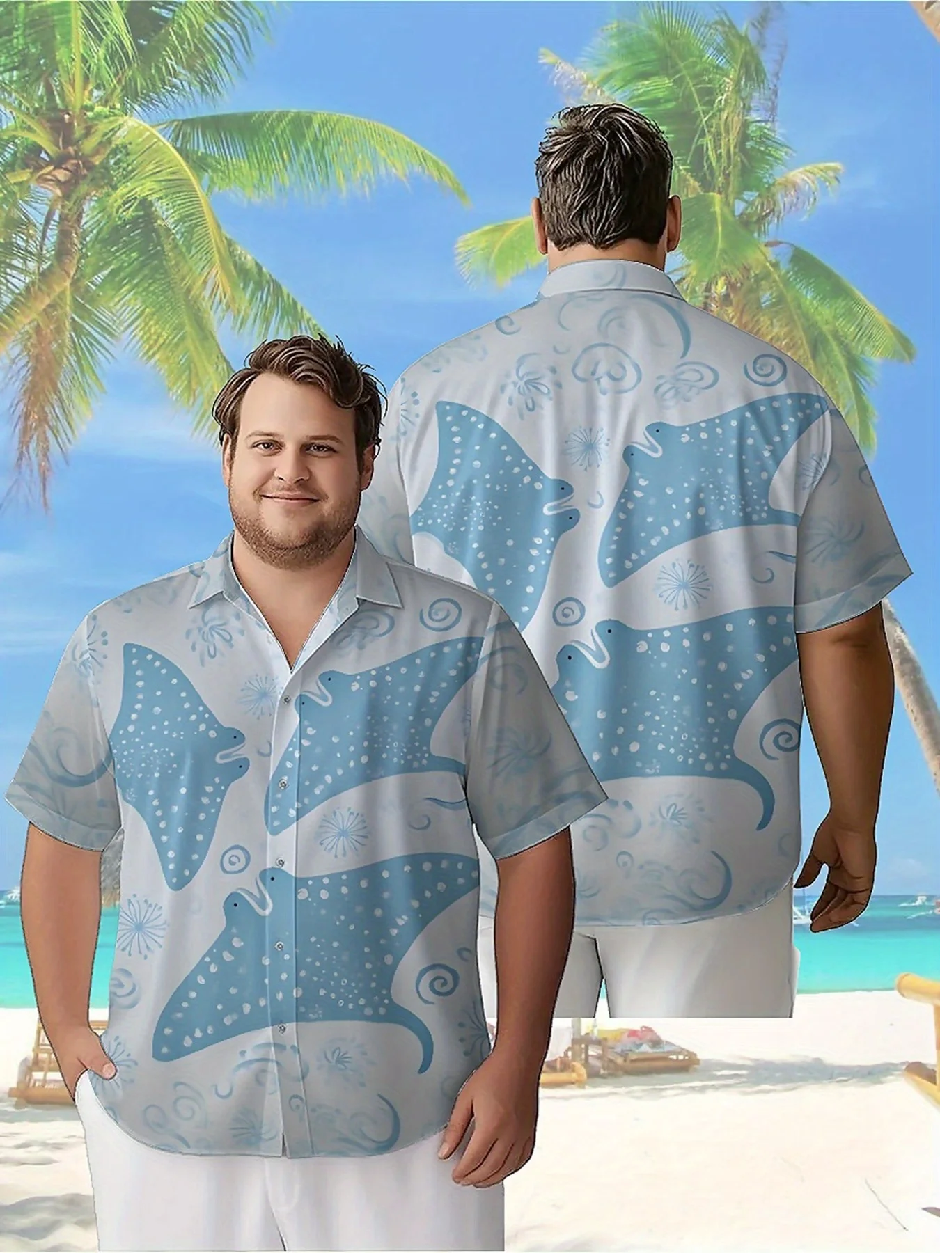 Men's Plus Size Hawaiian Shirts Dream Jellyfish Pattern, Unisex Aloha Shirts,New in Summer Tops Tee,streetwear
Men's Plus Size Hawaiian Shirts Dream Jellyfish Pattern, Unisex Aloha Shirts,New in Summer Tops Tee,streetwear