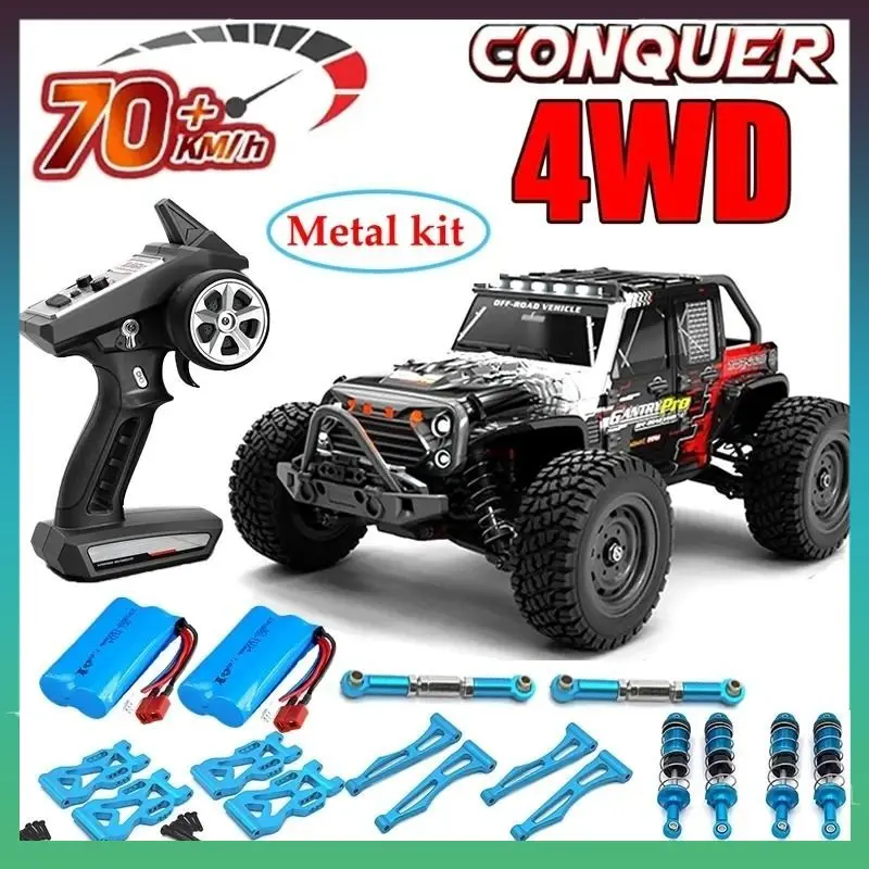 Rc Cars 16103Pro 50km/h or 70km/h with LED 1/16 Brushless Moter 4WD Off Road 4x4 High Speed Drift Monster Truck Kids Toys Gift
Rc Cars 16103Pro 50km/h or 70km/h with LED 1/16 Brushless Moter 4WD Off Road 4x4 High Speed Drift Monster Truck Kids Toys Gift