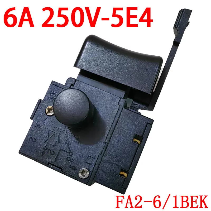 1PCS FA2-6/1BEK Lock On Power Tool Electric Drill Speed Control Trigger Button Switch MT603MT651MT60 Hand Drill Switch
1PCS FA2-6/1BEK Lock On Power Tool Electric Drill Speed Control Trigger Button Switch MT603MT651MT60 Hand Drill Switch