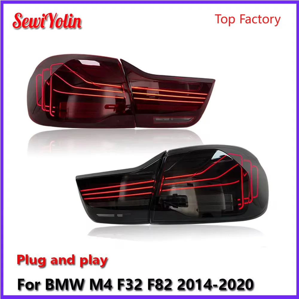 Автомобильные светодиодные задние фонари в сборе для BMW M4 F32 F82 480i 2014-2020 Авто задние противотуманные фонари DRL Тормозной указатель поворота Plug And Play
Автомобильные светодиодные задние фонари в сборе для BMW M4 F32 F82 480i 2014-2020 Авто задние противотуманные фонари DRL Тормозной указатель поворота Plug And Play