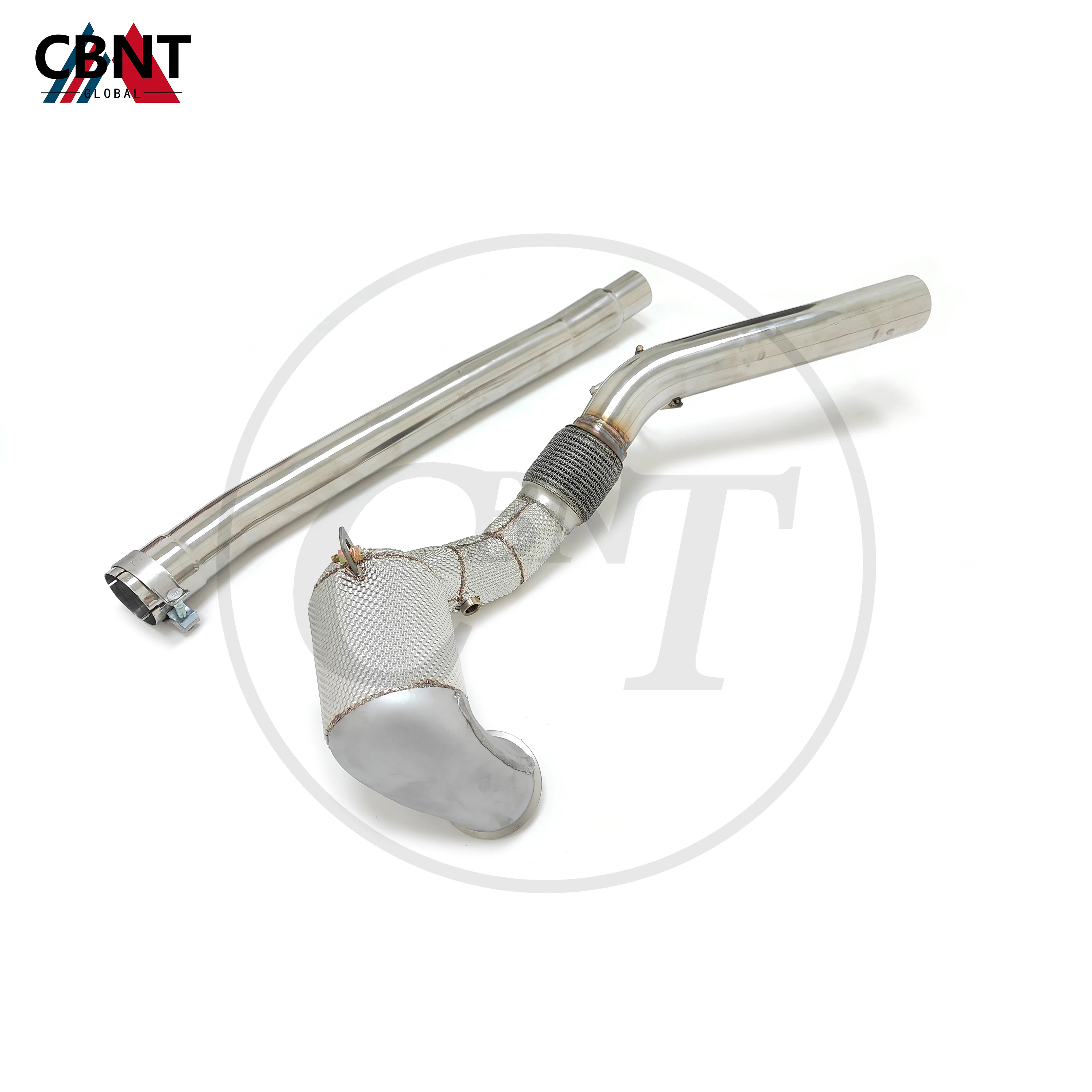 CBNT Exhaust Header for Audi S3 2.0T Downpipe with Catalytic Converter High Quality SS304 Exhaust-Pipe with Heat Shield
CBNT Exhaust Header for Audi S3 2.0T Downpipe with Catalytic Converter High Quality SS304 Exhaust-Pipe with Heat Shield