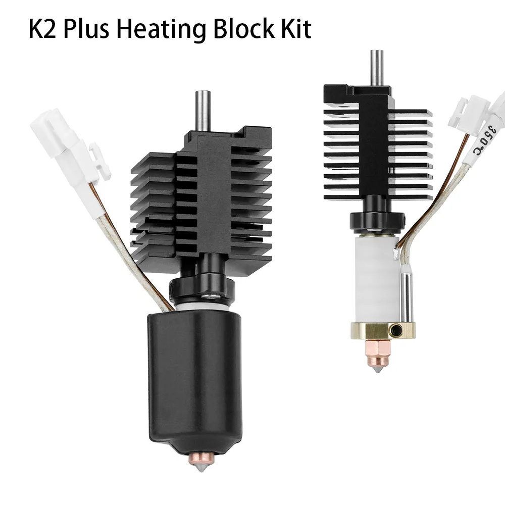 Creality K2 Plus Heating Block Kit Quick-Swap Nozzle Hardened Steel 350°C High Tem All-Metal Design 3D Printer Accessories
Creality K2 Plus Heating Block Kit Quick-Swap Nozzle Hardened Steel 350°C High Tem All-Metal Design 3D Printer Accessories