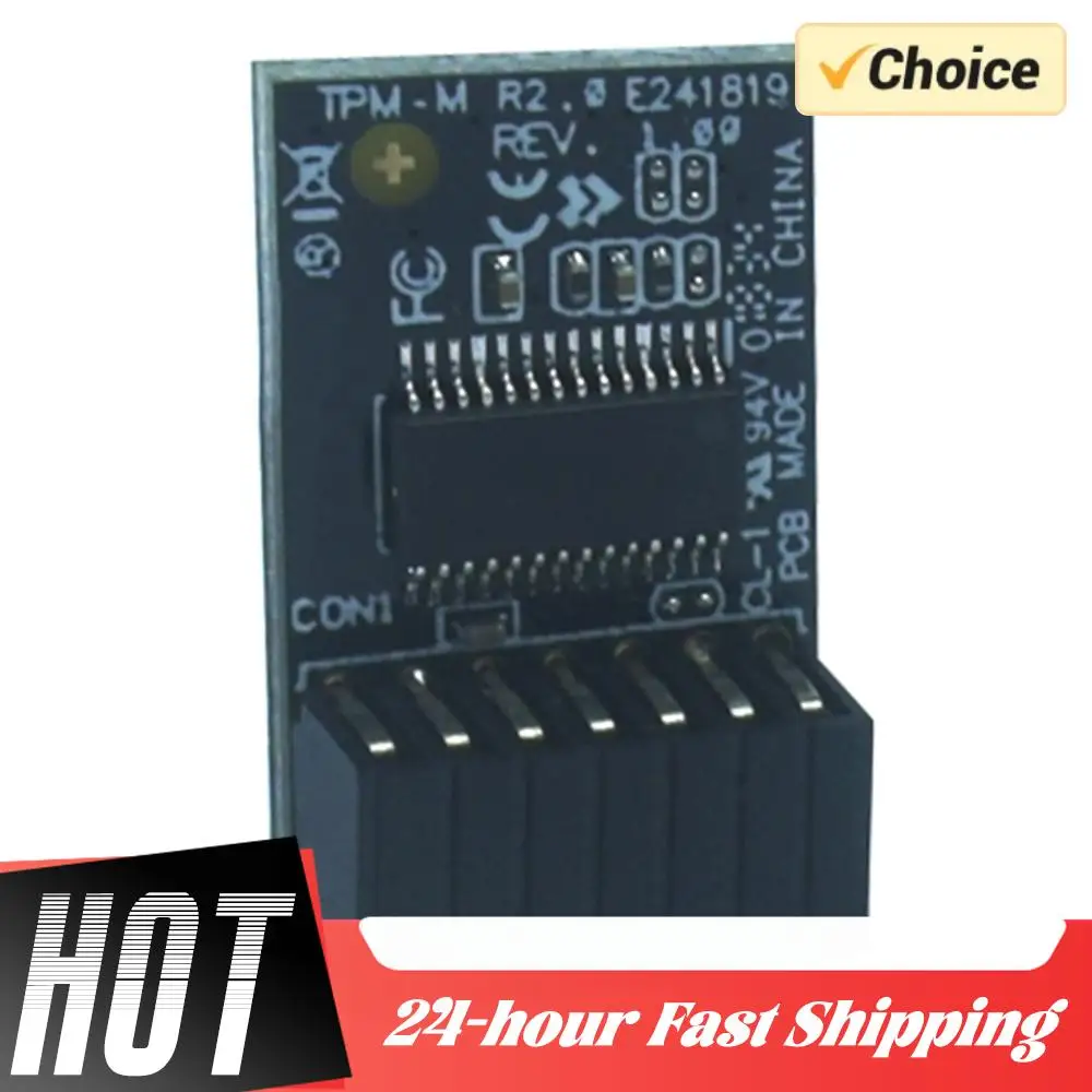 1-5PCS For Asus TPM-M R2.0 TPM Module LPC 14-1 Pin The Trusted Platform (TPM) Module 15x25mm TPM-M R2.0 Hardware Security Chip
1-5PCS For Asus TPM-M R2.0 TPM Module LPC 14-1 Pin The Trusted Platform (TPM) Module 15x25mm TPM-M R2.0 Hardware Security Chip