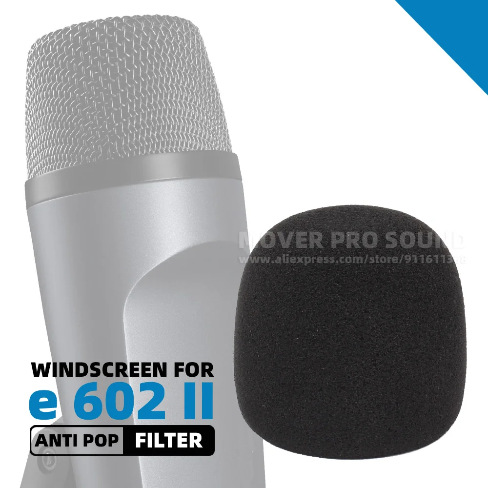 Windshield Microphone Sponge Recording Windproof Foam For SENNHEISER E602 E 602 II Mic Anti Pop Filter Windscreen Cover Screen
Windshield Microphone Sponge Recording Windproof Foam For SENNHEISER E602 E 602 II Mic Anti Pop Filter Windscreen Cover Screen
