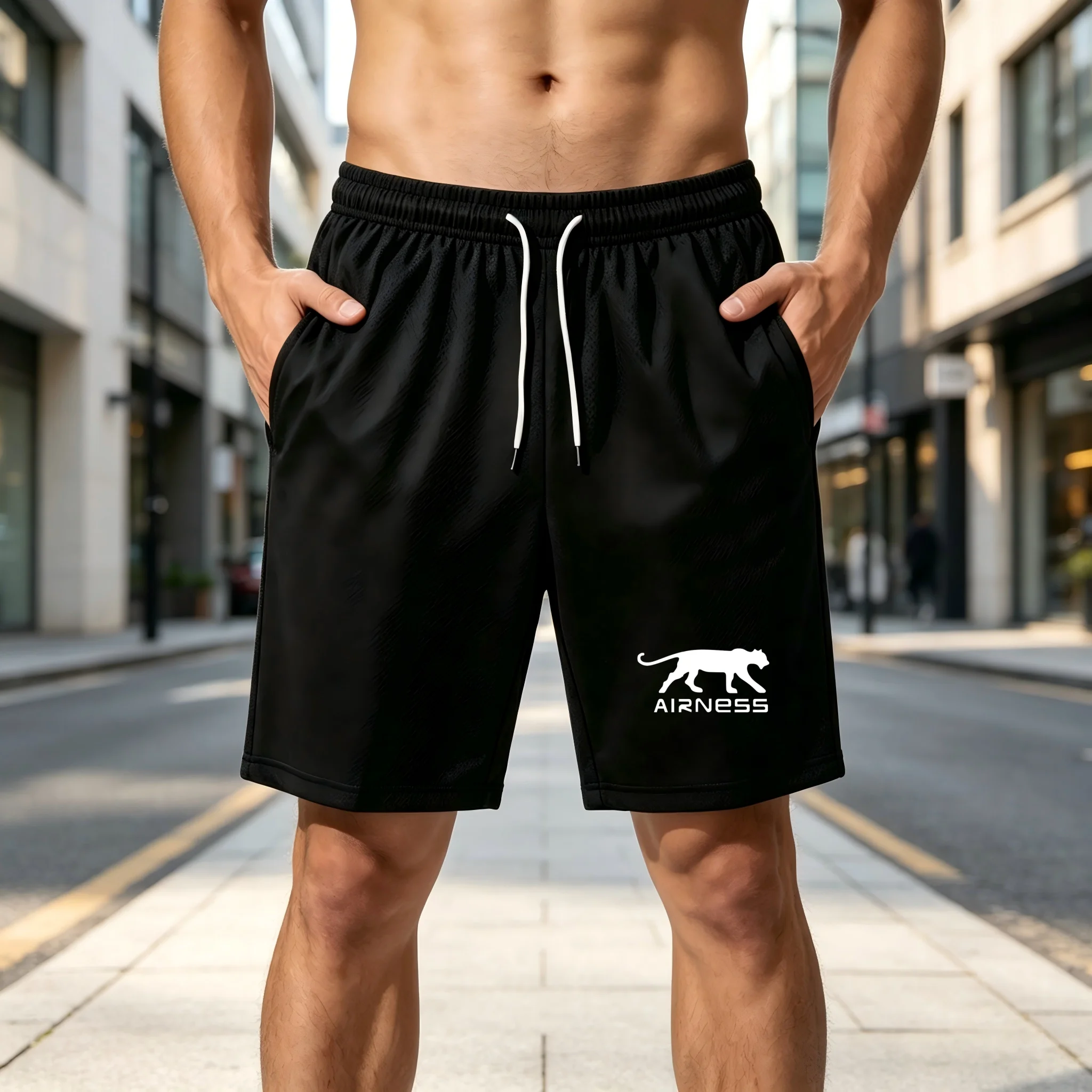 Men'S Panther Print Mesh Shorts Quick Dry Breathable Gym Running Casual Drawstring Summer Sport Training Pants
Men'S Panther Print Mesh Shorts Quick Dry Breathable Gym Running Casual Drawstring Summer Sport Training Pants