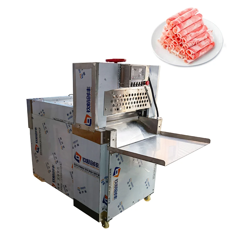 Business Food Slicer Pork Beef Lamb Frozen Fresh Meat Slicing Machine Easy-to-clean Stainless Steel Meat Slicer Machine
Business Food Slicer Pork Beef Lamb Frozen Fresh Meat Slicing Machine Easy-to-clean Stainless Steel Meat Slicer Machine