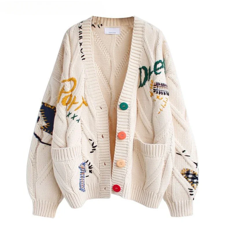 2023 New Preppy Style Women's Cardigan Sweaters, Loose Short Sweater Coat for Spring and Autumn Knitted Sweater Pink Red Beige
2023 New Preppy Style Women's Cardigan Sweaters, Loose Short Sweater Coat for Spring and Autumn Knitted Sweater Pink Red Beige