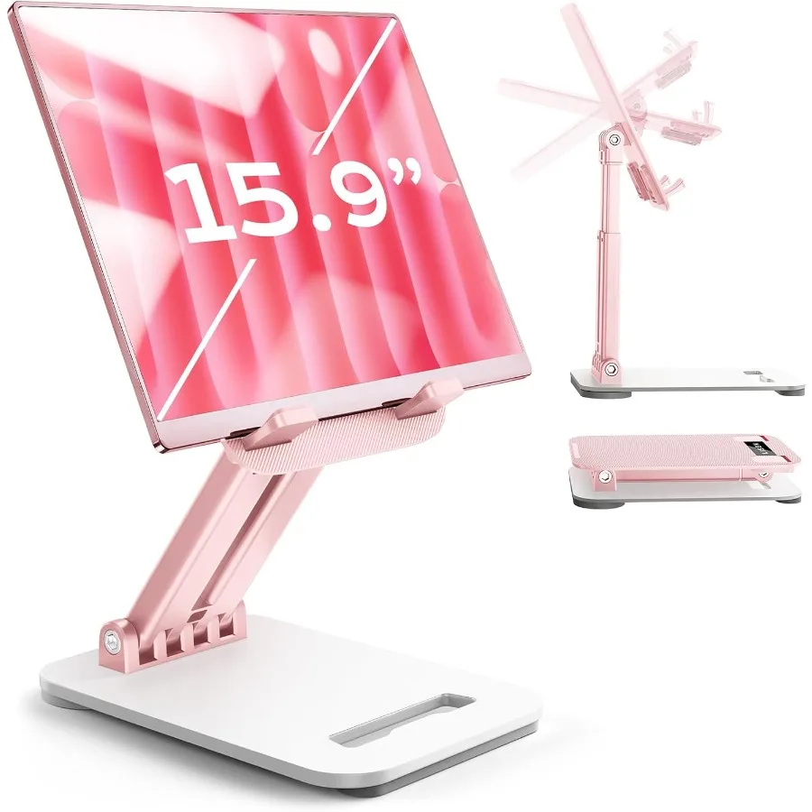 LISEN Tablet Stand for iPad Stand Holder Desk Foldable Home Office Desk Accessories Travel for iPad Holder Dorm College Essenti
LISEN Tablet Stand for iPad Stand Holder Desk Foldable Home Office Desk Accessories Travel for iPad Holder Dorm College Essenti