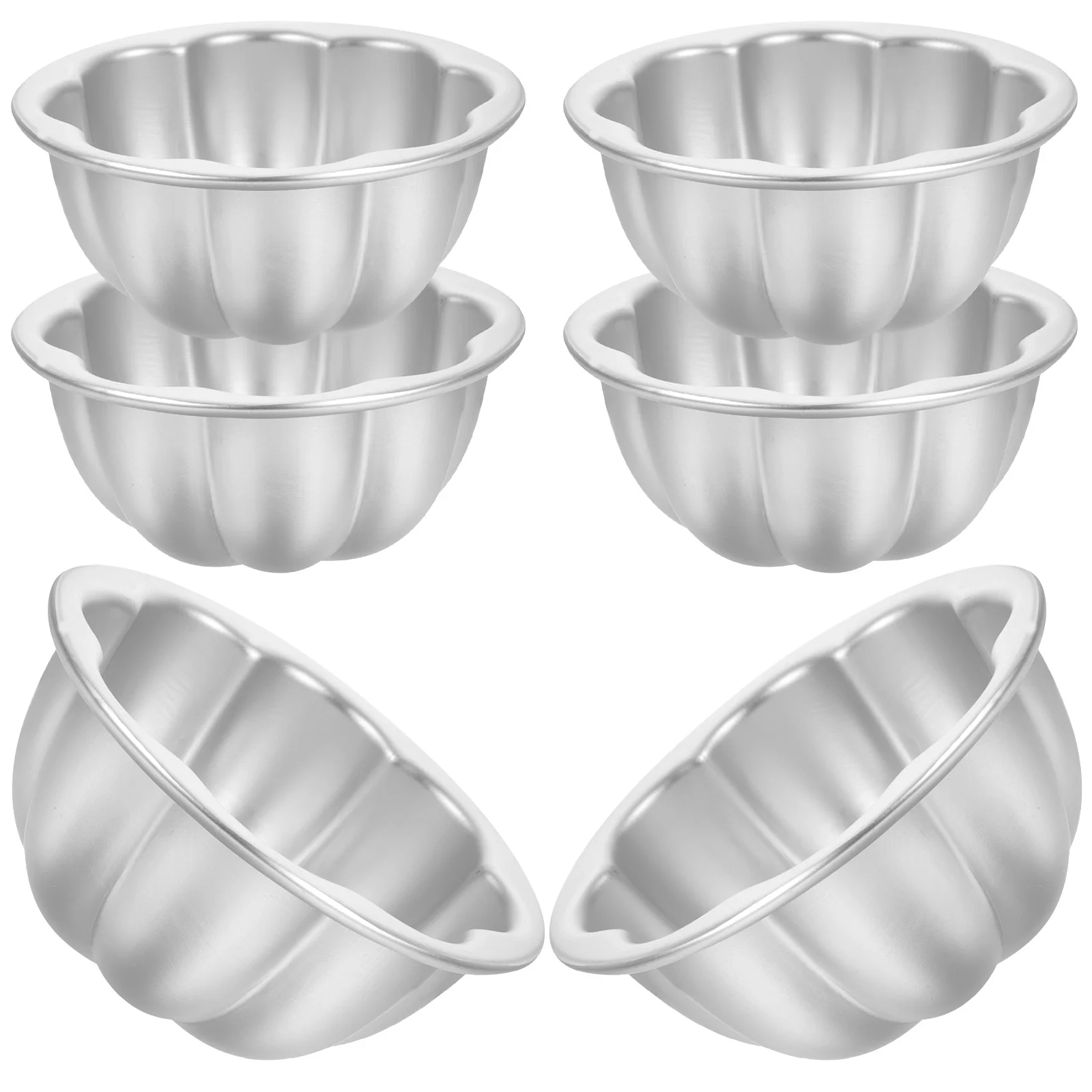6 Pcs Paper Cup Cake Mold Mini Pans Aluminum Alloy Cups Pudding Molds for Steaming
6 Pcs Paper Cup Cake Mold Mini Pans Aluminum Alloy Cups Pudding Molds for Steaming