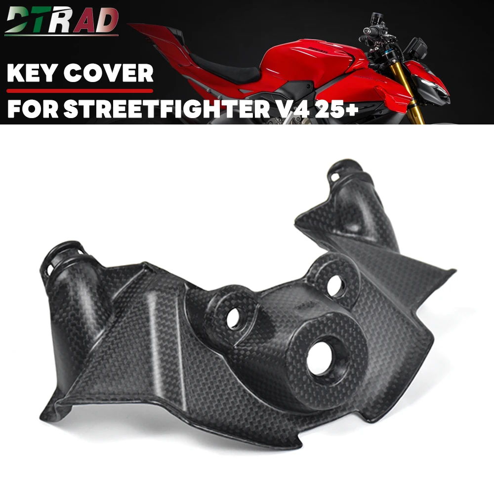For DUCATI Streetfighter V4 V4S 2025+ Accessories 100% Carbon Fiber Key Cover Ignition Caps Motorcycle Modified Part STF V4 MY25
For DUCATI Streetfighter V4 V4S 2025+ Accessories 100% Carbon Fiber Key Cover Ignition Caps Motorcycle Modified Part STF V4 MY25