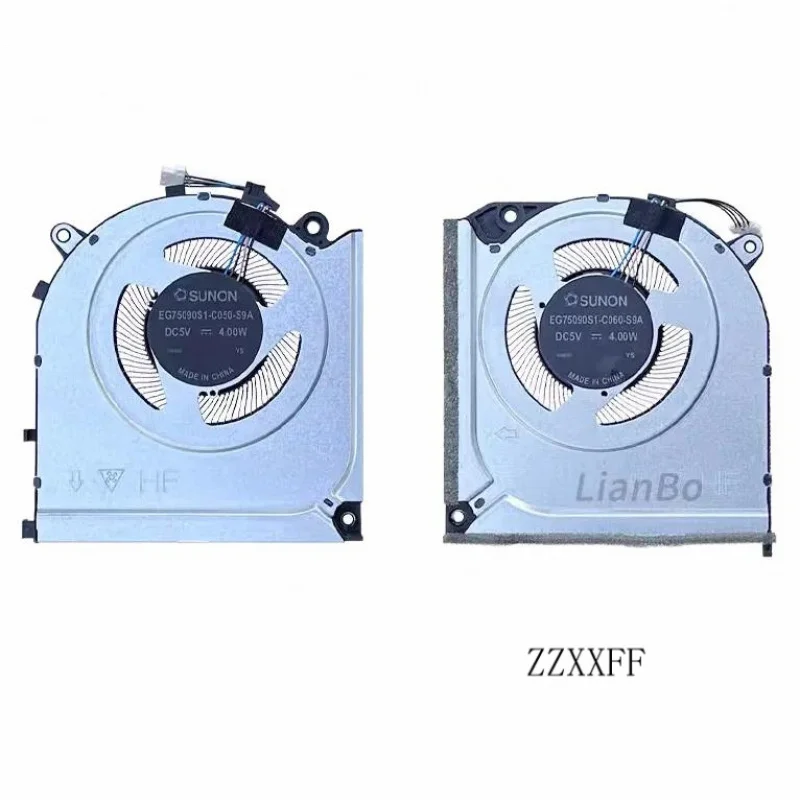 WZF FOROriginal for ThundeRobot TR 911 ZERO 2024 CPU+GPU FAN EG75090S1-C050/C060-S9A
WZF FOROriginal for ThundeRobot TR 911 ZERO 2024 CPU+GPU FAN EG75090S1-C050/C060-S9A