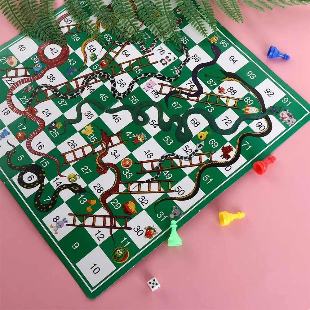 Table Games Flying Chess Board Snake Ladder Toys Family Board Game Portable Educational Plastic Family Playing
Table Games Flying Chess Board Snake Ladder Toys Family Board Game Portable Educational Plastic Family Playing