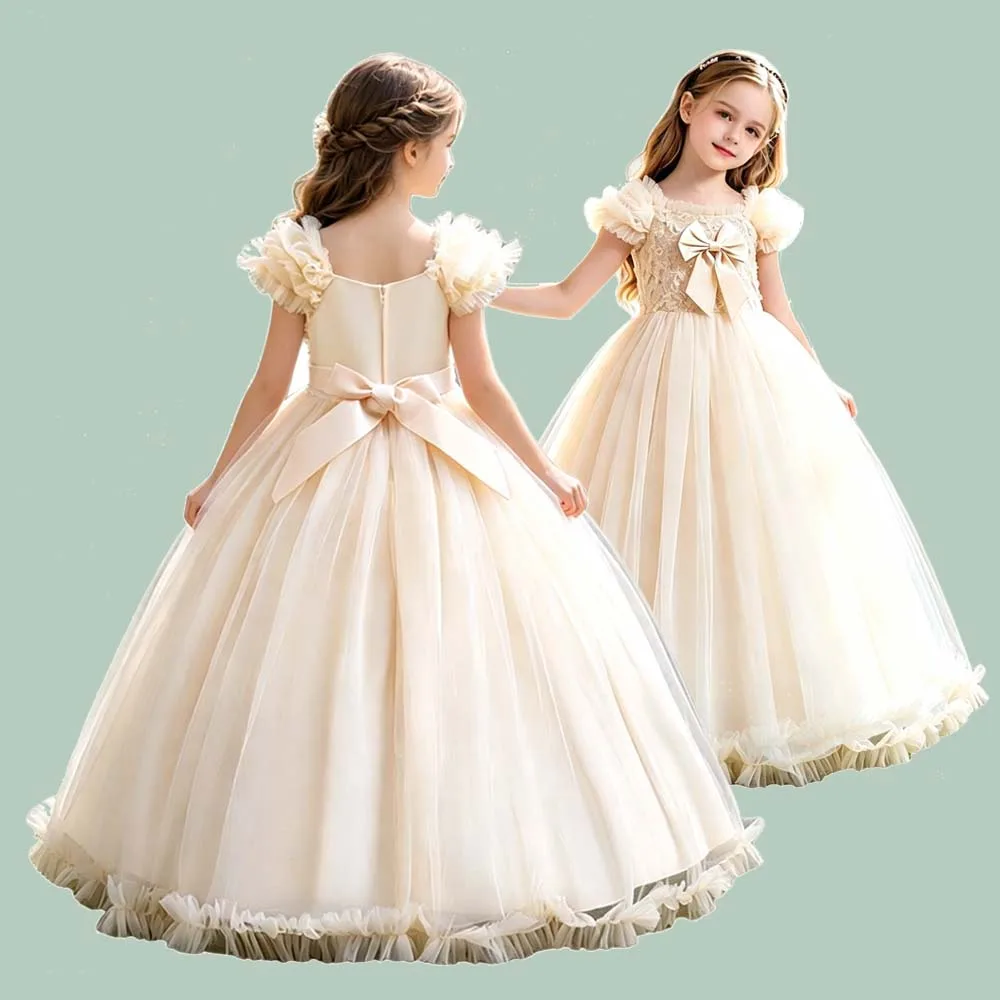 Elegant Girls Party Dress A-line/Princess Flower Girl Dress for Wedding 2-14 Kids Lace Top Tulle Tutu Children's Clothing Custom
Elegant Girls Party Dress A-line/Princess Flower Girl Dress for Wedding 2-14 Kids Lace Top Tulle Tutu Children's Clothing Custom